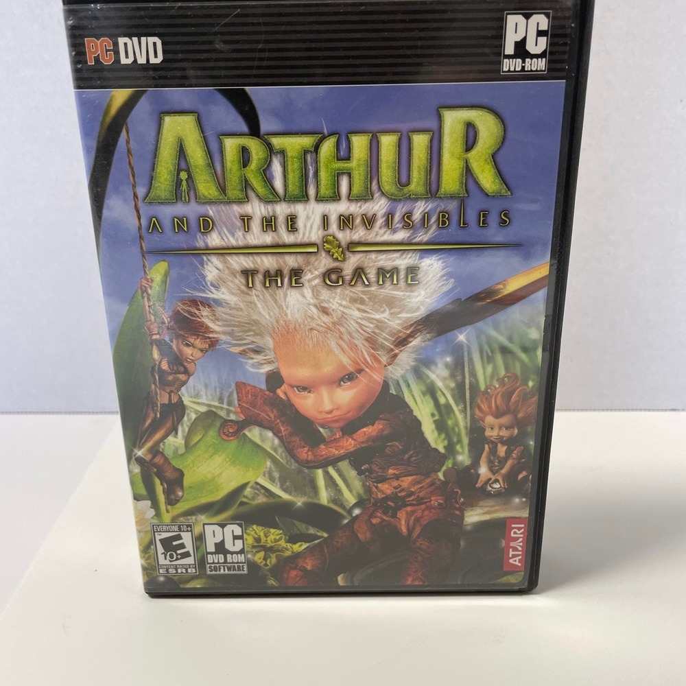 Arthur And The Invisibles The Game 27392SP PC DVD-ROM Atari w/Manual